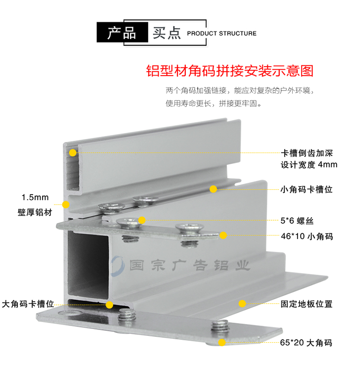 卡布燈箱鋁材批發(fā)